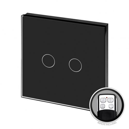 Interrupteur télécommandé - 00371 - Retrotouch - tactile / encastré / double