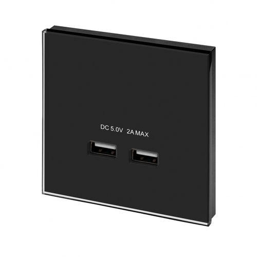 Prise USB - 01006 - Retrotouch - murale / en verre / contemporaine