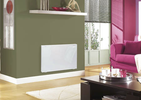 Radiateur électrique - VERPLUS - NOIROT - contemporain / face en verre trempé / mural