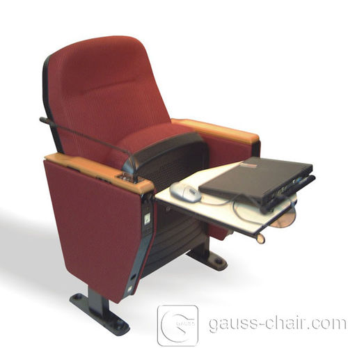 Chaise d'auditorium contemporaine - HTC-999-MIC - Gauss Furniture - d'intérieur / en polypropylène / avec piètement en acier