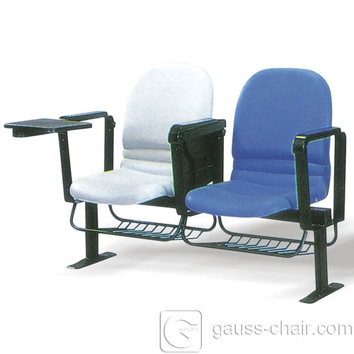 Chaise d'auditorium contemporaine - EST-707R - Gauss Furniture - d'intérieur / en polypropylène / avec piètement en acier