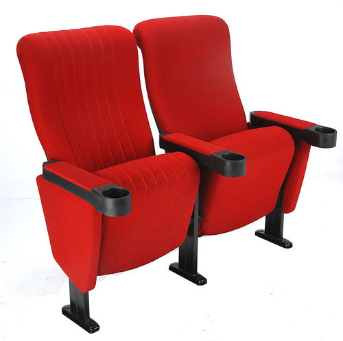 Fauteuil d'auditorium contemporain - CAM-888 - Gauss Furniture - en tissu / en acier / pliant