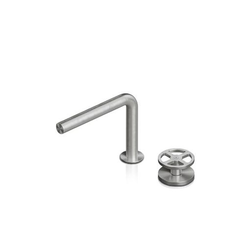 Mitigeur de vasque - QTH-2051 + QDS-0101 - Blu Bathworks - à poser / en inox / 2 trous