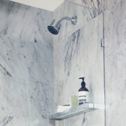Pommeau de douche mural - TE210 - Blu Bathworks - rond