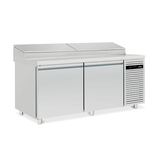 Table de préparation pour pizza - B3  - Mercatus S.A. - pour sandwiches / en inox / réfrigérée