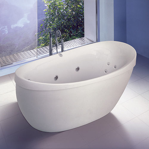 Baignoire ovale - ARTESIA - Awal Bathsystem - à poser / en acrylique / hydromassage