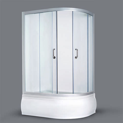 Cabine de douche en verre - RIVOLI - Awal Bathsystem - à portes coulissantes / d'angle
