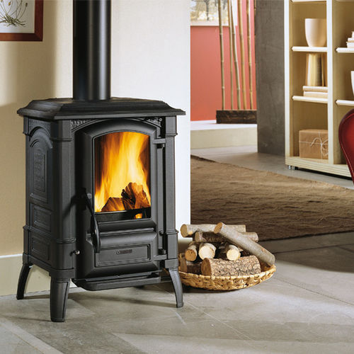 Poêle à bois - GIULIETTA X - La Nordica-Extraflame - 5 kW - 10 kW / traditionnel / en fonte