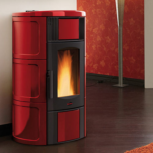 Poêle chaudière à granulés - ISIDE IDRO 2.0 - La Nordica-Extraflame - contemporain / en céramique