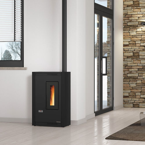 Poêle à granulés - LUISELLA - La Nordica-Extraflame - 0 - 5 kW / contemporain / en acier