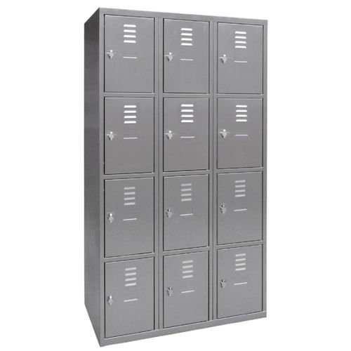 Casier vestiaire en inox - L750 - Caray collectivites - pour établissement public / sécurisé