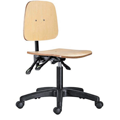 Chaise contemporaine - TECH / BOIS - Caray collectivites - d'intérieur / bois / en polyamide