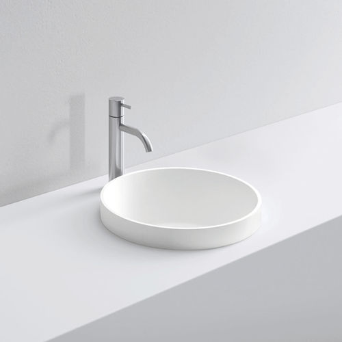 Vasque à encastrer - BASIC C37 - Milldue - en céramique / ronde / contemporaine