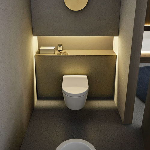 WC suspendu - SENNA   - Milldue - en céramique / moderne