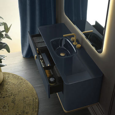Plan vasque en verre - TAILOR 02 - Milldue