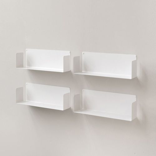 Étagère murale - US-45x4 - TEEbooks - modulable / contemporaine / en acier laqué