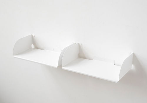 Étagère murale - UBD 45x2_B - TEEbooks - modulable / contemporaine / en acier laqué
