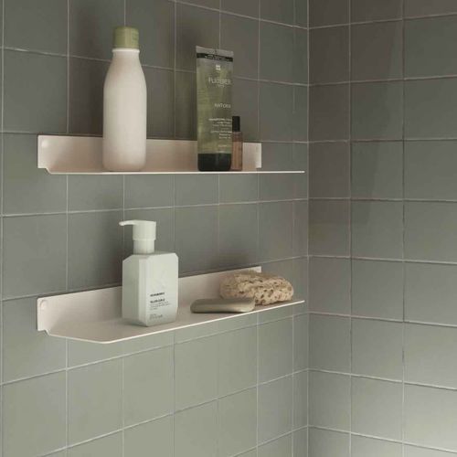 Étagère murale - TEEline4510x2-B - TEEbooks - contemporaine / en aluminium / de salle de bain