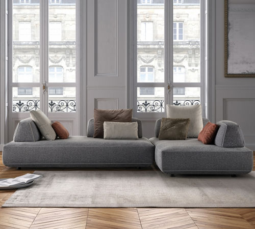 Canapé modulable - FILIPH - ART NOVA - contemporain / en tissu / en cuir