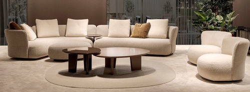 Canapé demi-lune - DUNE - ART NOVA - contemporain / pour intérieur / en tissu