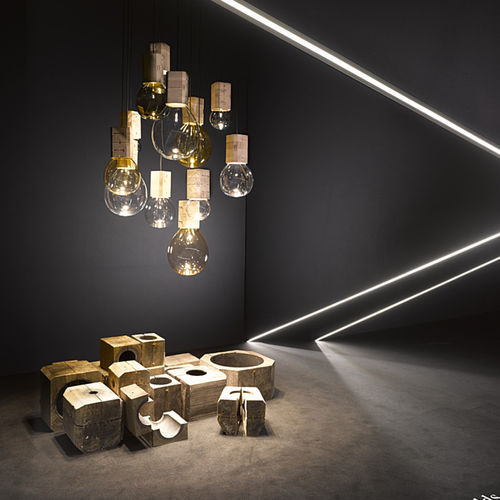 Suspension - MOULDS - LASVIT - en verre soufflé / contemporaine / d'intérieur