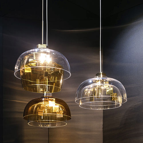 Suspension - STAIRS - LASVIT - en bronze / en verre soufflé / contemporaine