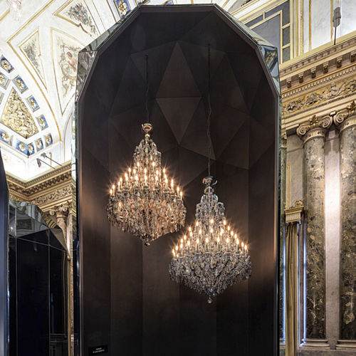 Lustre classique - EMPRESS - LASVIT - en verre