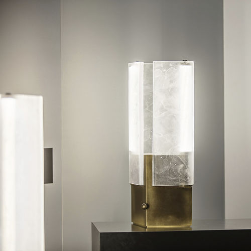 Lampe de table - TAC TILE - LASVIT - en verre / contemporaine / d'intérieur