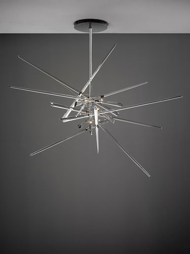 Lustre contemporain - AND WHY NOT! - LASVIT - en verre / à incandescence