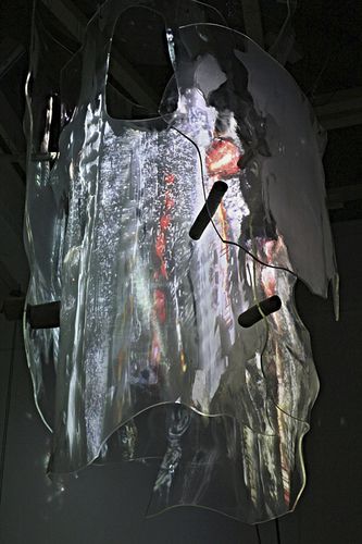 Lustre contemporain - KŮRA - LASVIT - en verre / à LED