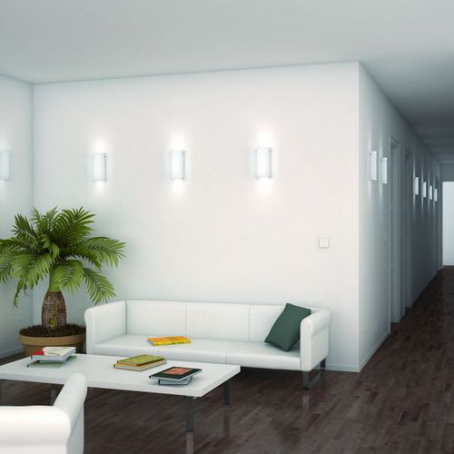 Applique murale contemporaine - MAIA - LUCIS - d'intérieur / en acier peint / en verre soufflé