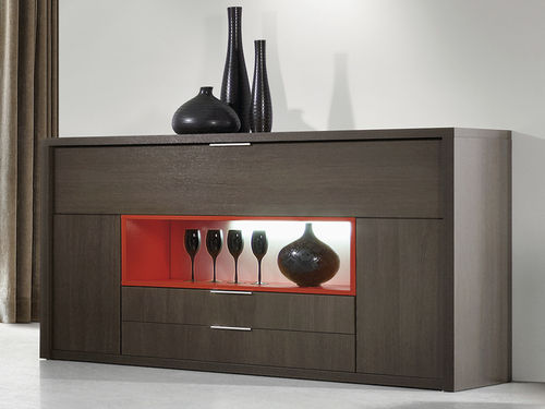 Buffet contemporain - MILENIUM PLUS : 4604 - Baixmoduls - en bois