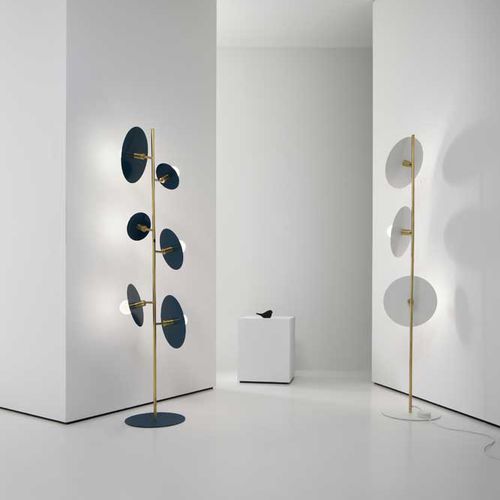 Lampe sur pied - 33GIRI - Vesoi - en laiton / contemporaine / d'intérieur