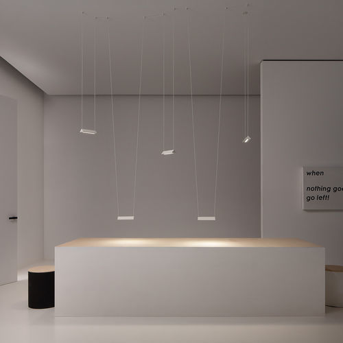 Suspension - TEGOLINO - Vesoi - en aluminium / en opale / minimaliste