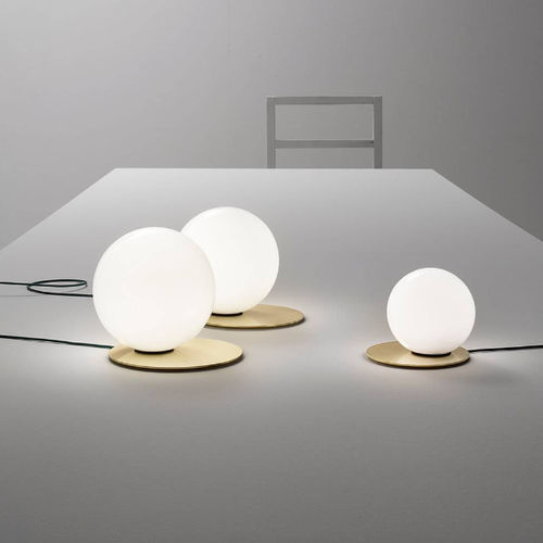 Lampe de table - BIJOUX - Vesoi - en laiton / en fer / en verre soufflé