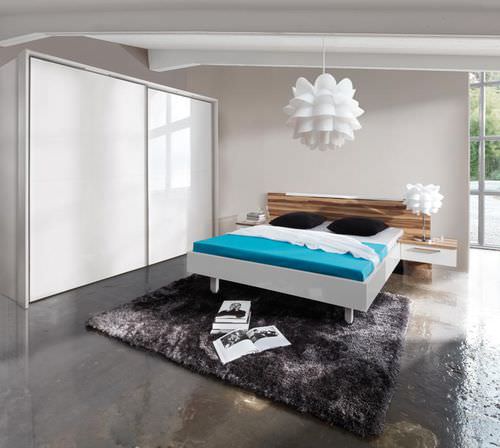 Armoire contemporaine - SANTARA - Nolte - en verre / à porte coulissante