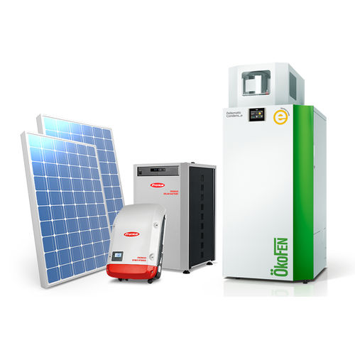 Panneau solaire thermique plan - MYENERGY365 - ÖkoFEN - pour chauffage / montage vertical