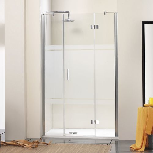 Paroi de douche battante - 801 - HISPABAÑO - droite / en niche / sur receveur