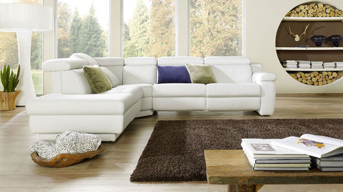 Canapé modulable - PLANOPOLY MOTION : 1302 - Himolla Polstermöbel - d'angle / contemporain / en tissu