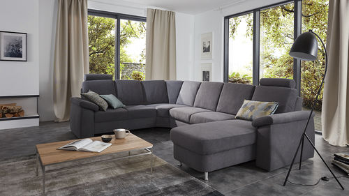 Canapé modulable - TANGRAM : 9001 - Himolla Polstermöbel - d'angle / contemporain / en tissu
