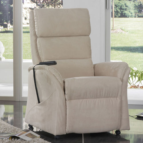 Fauteuil relax contemporain - CUMULUS VARIO 10 : 7685 - Himolla Polstermöbel - en cuir / en tissu / inclinable