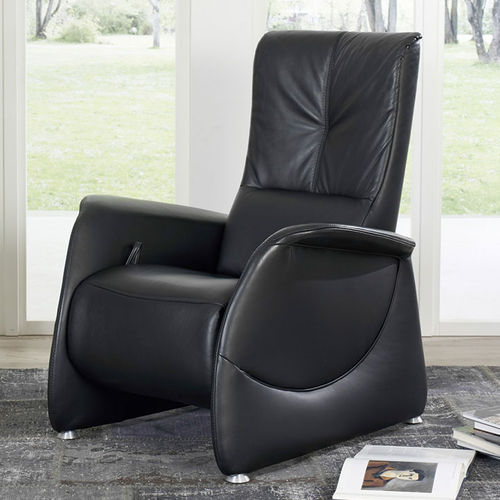 Fauteuil relax contemporain - CUMULY : 7006 - Himolla Polstermöbel - en cuir / avec repose-pieds / inclinable