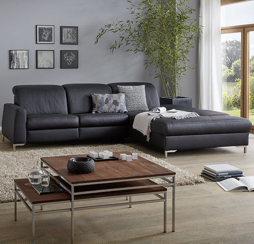 Canapé modulable - B2B : 1821 - Himolla Polstermöbel - contemporain / en cuir / inclinable