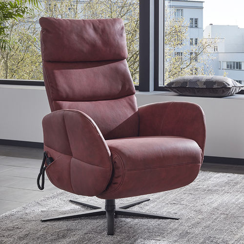 Fauteuil relax contemporain - S-LOUNGER : 7803 - Himolla Polstermöbel - en cuir / en tissu / en métal