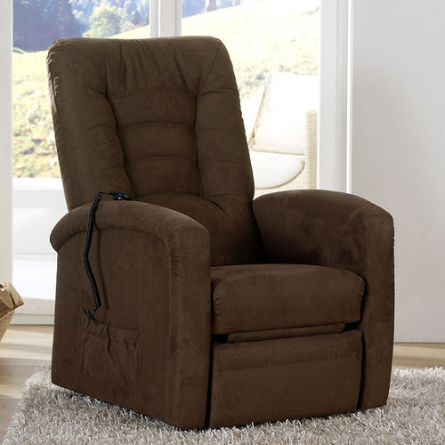 Fauteuil relax contemporain - QUARTETT : 9571 - Himolla Polstermöbel - en cuir / en tissu / inclinable