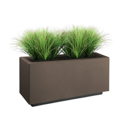 Jardinière en fibre de verre - URBAN LONG  - Victor Stanley - rectangulaire / contemporaine / pour espace public