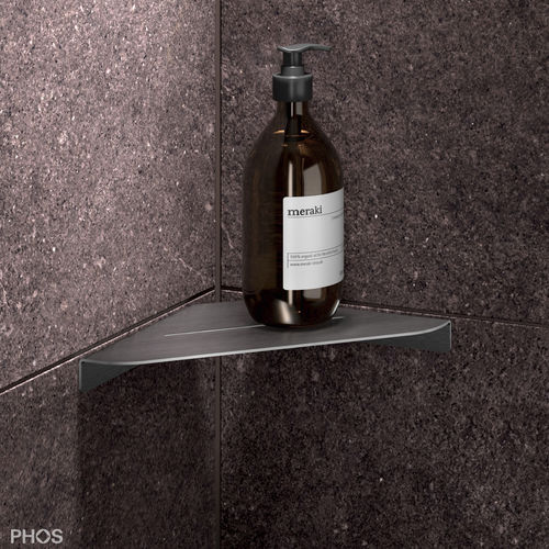 Étagère murale - DAE160 - PHOS Design GmbH - d'angle / contemporaine / en acier inoxydable brossé