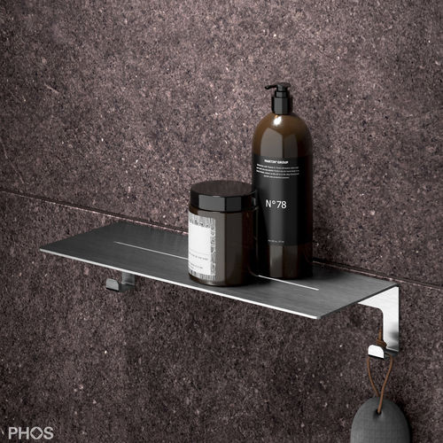 Étagère murale - DA300H - PHOS Design GmbH - contemporaine / en acier inoxydable