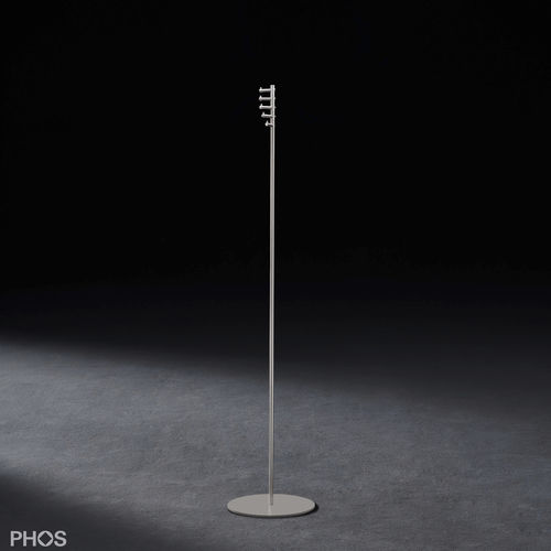 Porte-manteau sur pied - T1 - PHOS Design GmbH - design minimaliste / en acier à revêtement par poudre / en acier inoxydable brossé