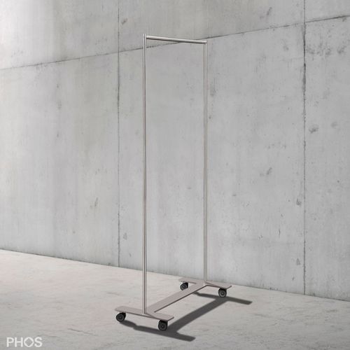 Porte-manteau sur pied - GWT1 - PHOS Design GmbH - contemporain / en acier inoxydable brossé / en acier thermolaqué